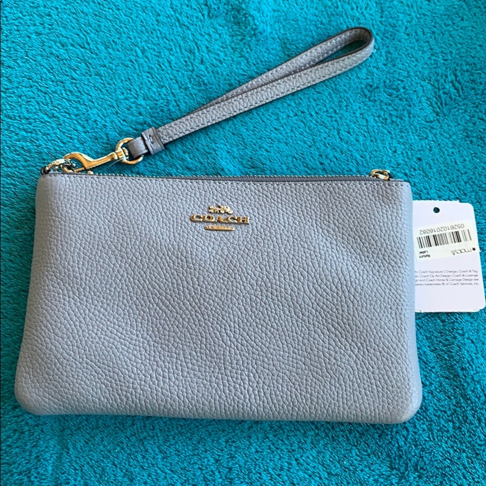 Authentic Coach Phone Wristlet